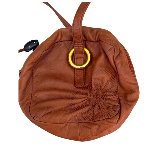 Loewe Brown Flamenco Anagram Supple Leather Crossbody - Picture 2 of 7